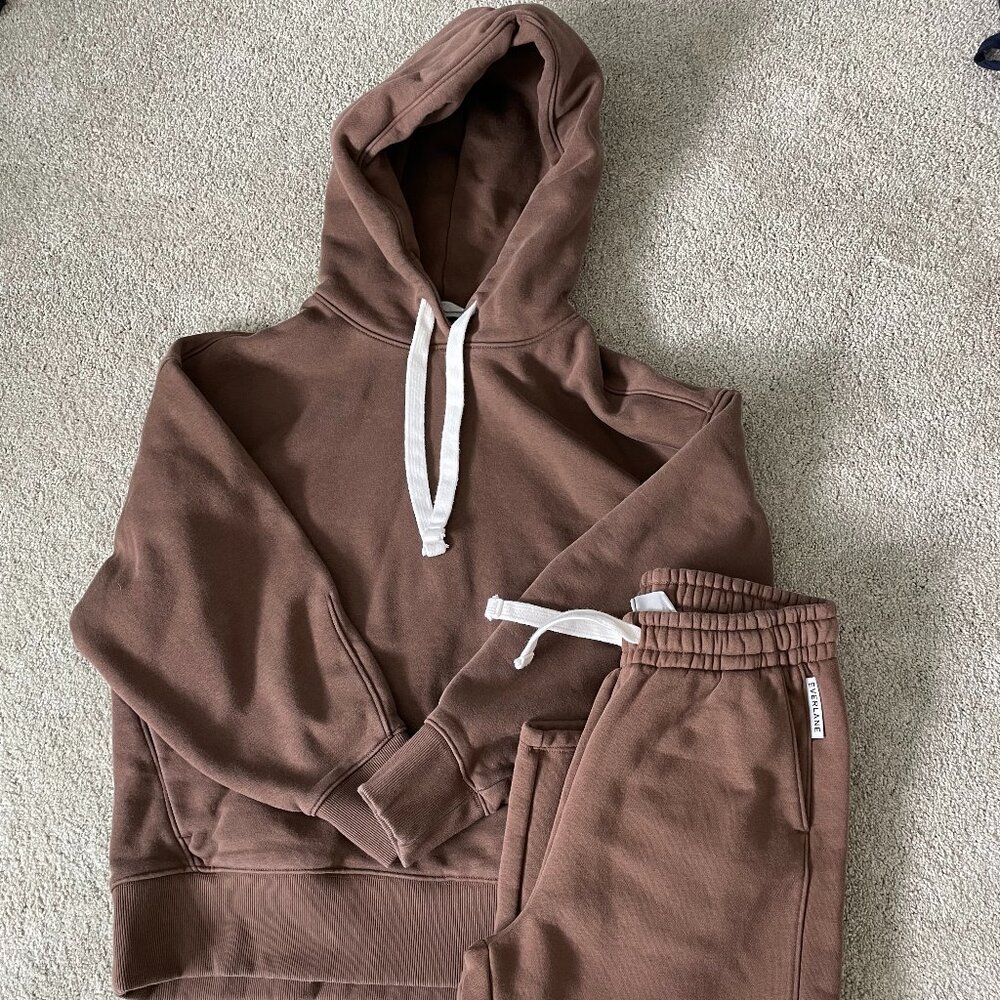 Barrel Leg Pant & Hoodie Sweat Set